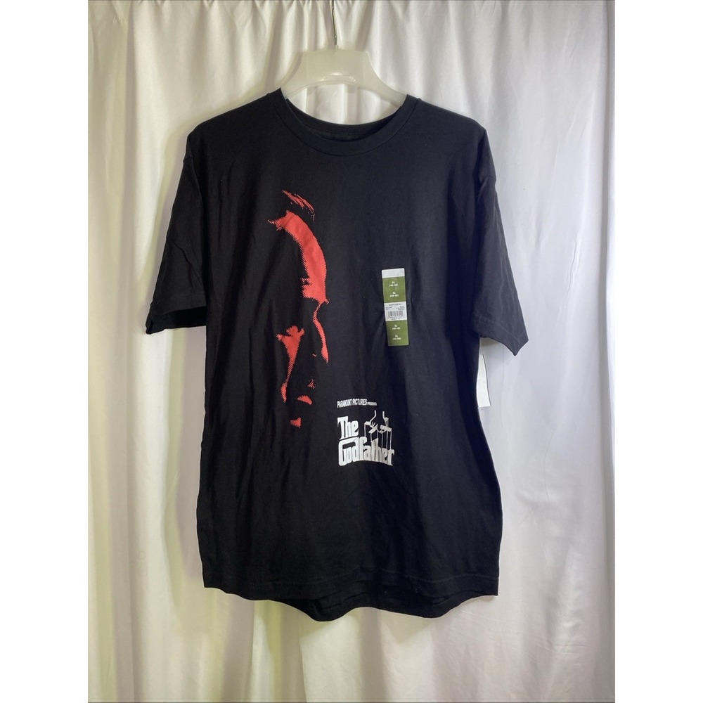 The Godfather T-Shirt Mens XL Black New Graphic Movie Tee Paramount Pictures‎